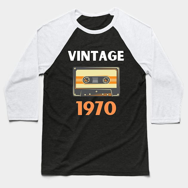 Vintage 1970 Baseball T-Shirt by BlueSkyGiftCo